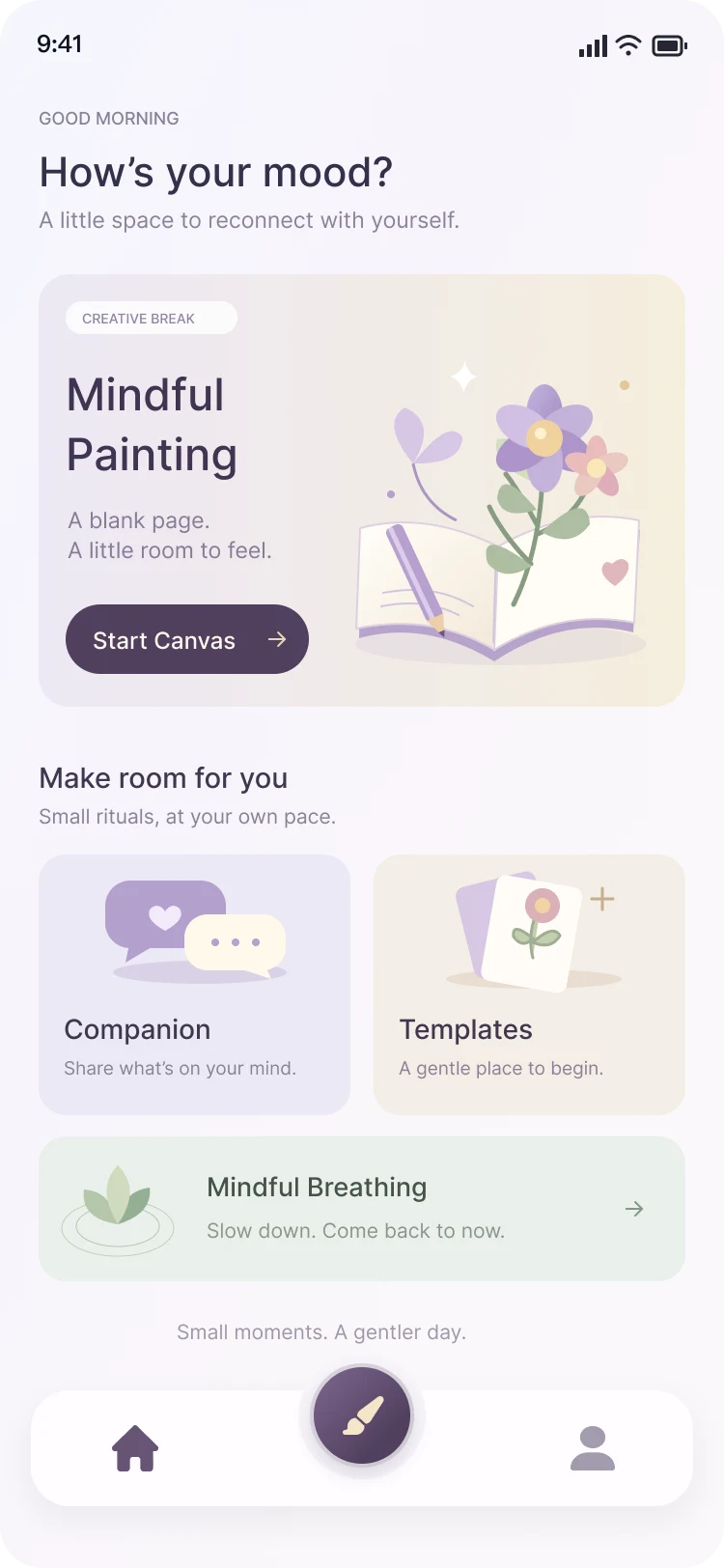 App-Vorschau · Englisches Beispiel · Entdecken